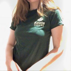 green roots tshirt